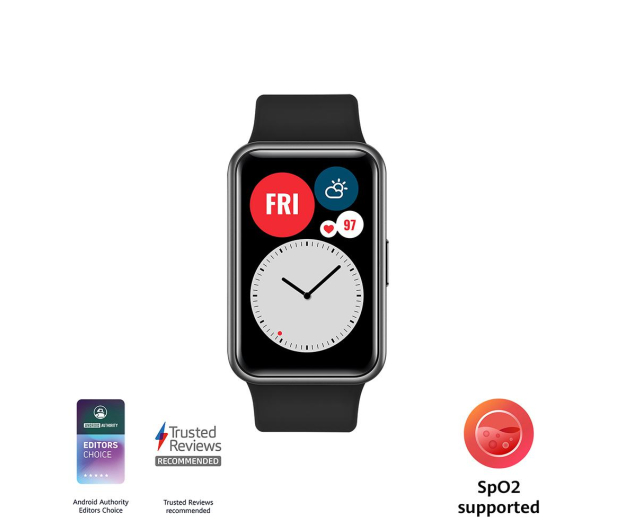 Huawei Watch Fit czarny - 589745 - zdjęcie 3